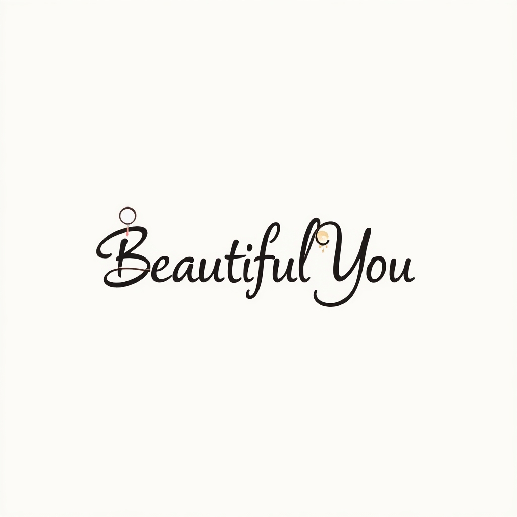 AI generated image for Elegant logo featuring the brand name 'Beautiful Y 